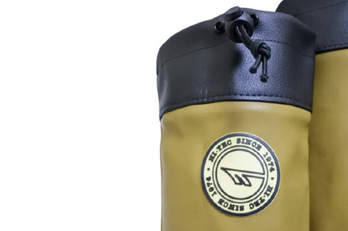 【HI-TEC KAGEROW カーキ】ハイテック カゲロウ ラバーレインブーツ 長靴