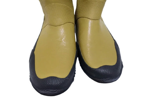 【HI-TEC KAGEROW カーキ】ハイテック カゲロウ ラバーレインブーツ 長靴