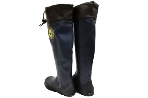 【HI-TEC KAGEROW ネイビー】ハイテック カゲロウ ラバーレインブーツ 長靴