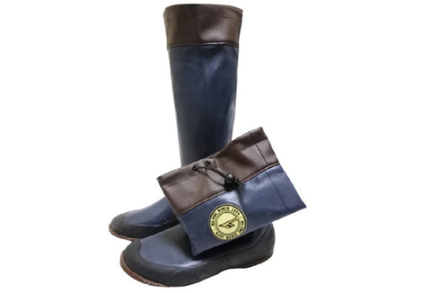 【HI-TEC KAGEROW ネイビー】ハイテック カゲロウ ラバーレインブーツ 長靴