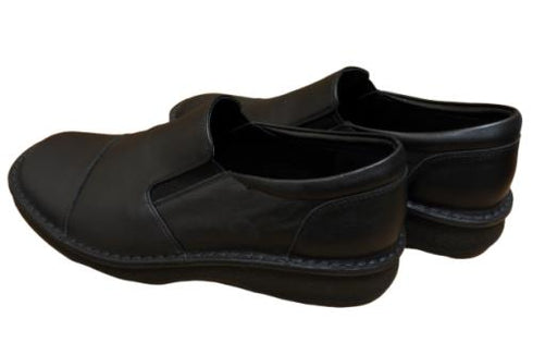 【インコルジェ M1002 ブラック】メンズインコルジェ 脱ぎ履き楽々スリッポンシューズ