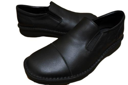 【インコルジェ M1002 ブラック】メンズインコルジェ 脱ぎ履き楽々スリッポンシューズ