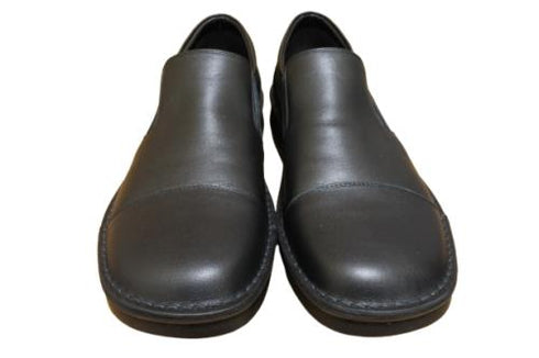 【インコルジェ M1002 ブラック】メンズインコルジェ 脱ぎ履き楽々スリッポンシューズ