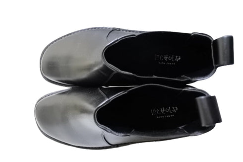 【インコルジェ M1011 ブラック】メンズインコルジェ チェルシーブーツ