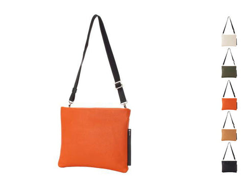 【豊岡鞄 TOTTE MBC018 アイボリー】シュリンクサコッシュ