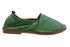 【モモ MO-2 グリーン】ぺたんこ柔らか本革シューズ
