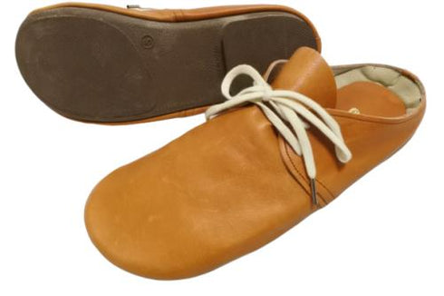 【momo MO-3 ブラウン】本革くたっと柔らかスリッポンシューズ