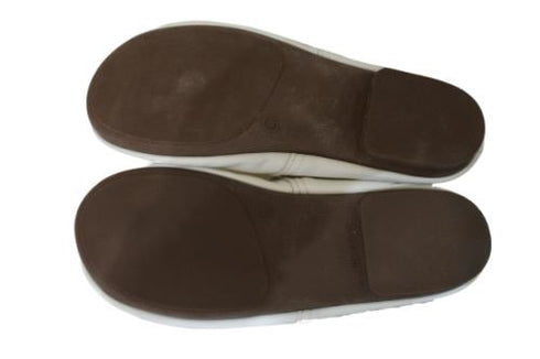 【momo MO-3 ホワイト】本革くたっと柔らかスリッポンシューズ