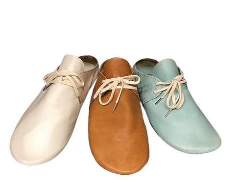 【momo MO-3 ホワイト】本革くたっと柔らかスリッポンシューズ