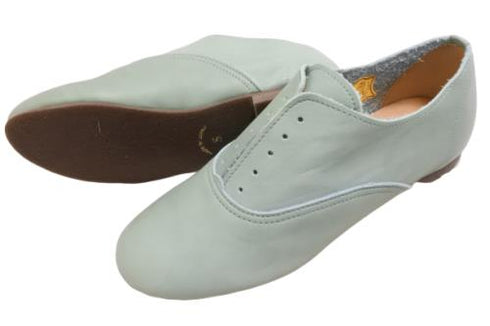 【momo MO-4 ブルー】スニーカー風靴紐なし柔らか本革スリッポンシューズ