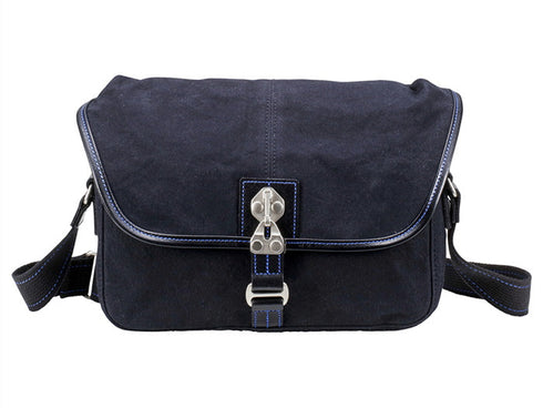 【豊岡鞄 直帆布 NEH-001 ブラック】直帆布ショルダーバッグ(小)