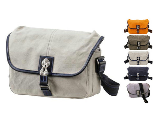 【豊岡鞄 直帆布 NEH-001 ラベンダー】直帆布ショルダーバッグ(小)