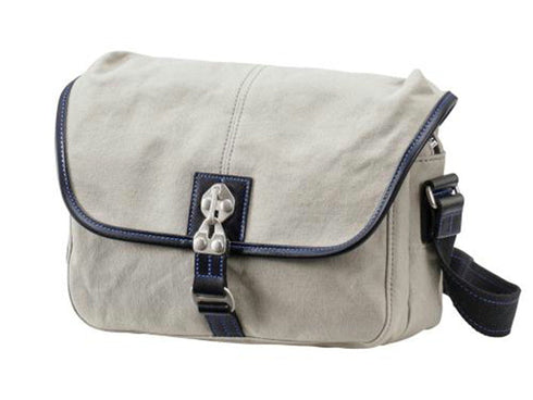 【豊岡鞄 直帆布 NEH-001 ライトグレー】直帆布ショルダーバッグ(小)