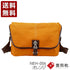 【豊岡鞄 直帆布 NEH-006 オレンジ】撥水性抜群!人気ショルダーバッグ(大)