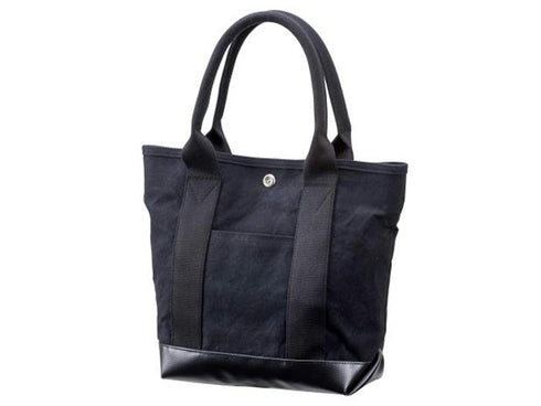 【豊岡鞄 直帆布 NEH-203 ブラック】直帆布トートバッグ