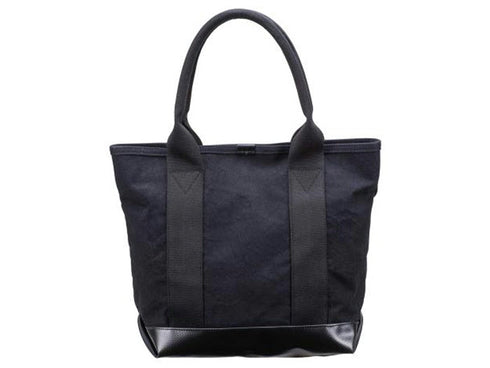 【豊岡鞄 直帆布 NEH-203 ブラック】直帆布トートバッグ