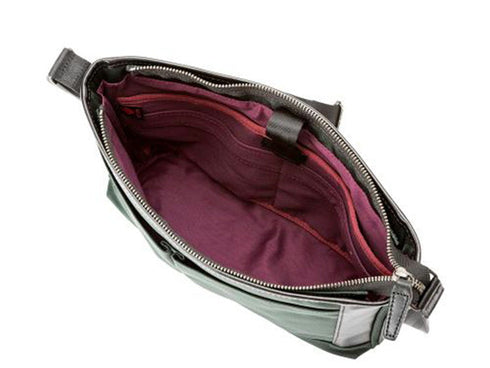 【豊岡鞄 E+pleasure NET601 グリーン】EVITA ショルダーバッグ