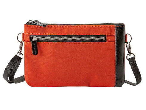 【豊岡鞄 E+pleasure NET603 オレンジ】EVITA サコッシュポシェット
