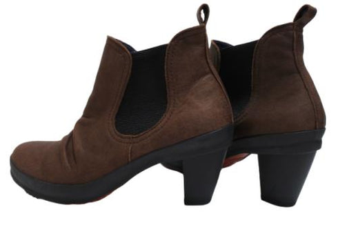 【SPINGLE NIMA NIMA706 ダークブラウン】本革サイドゴアブーティ