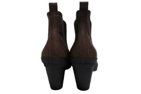 【SPINGLE NIMA NIMA706 ダークブラウン】本革サイドゴアブーティ