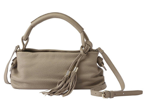 【豊岡鞄 アトリエヌウ NU04106 グレージュ】loop(ループ)ウォレットショルダーバッグ