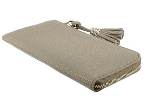 【豊岡財布 アトリエヌウ NU04117 グレージュ】loop(ループ)ロングウォレットS