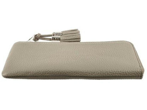 【豊岡財布 アトリエヌウ NU04117 グレージュ】loop(ループ)ロングウォレットS