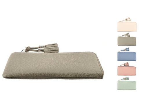 【豊岡財布 アトリエヌウ NU04117 ピンクベージュ】loop(ループ)ロングウォレットS