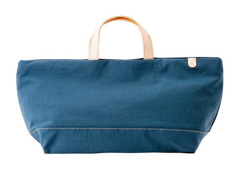【豊岡鞄 アトリエヌウ NU28101 ブルー】snap vegi(スナップベジ)ヨコトートバッグ