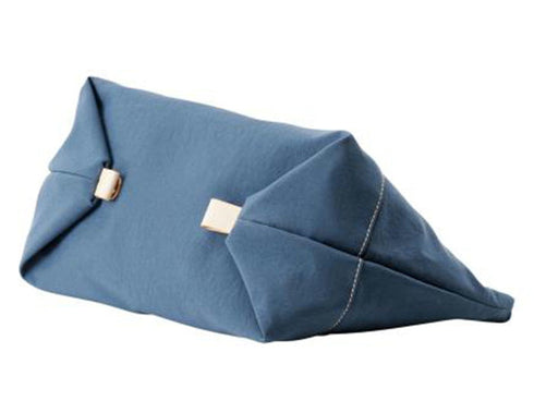 【豊岡鞄 アトリエヌウ NU28101 ブルー】snap vegi(スナップベジ)ヨコトートバッグ