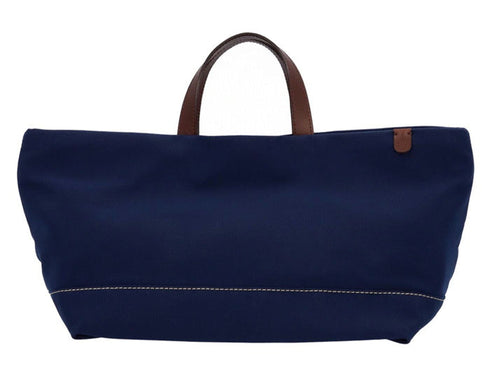 【豊岡鞄 アトリエヌウ NU28101 ネイビー】snap vegi(スナップベジ)ヨコトートバッグ