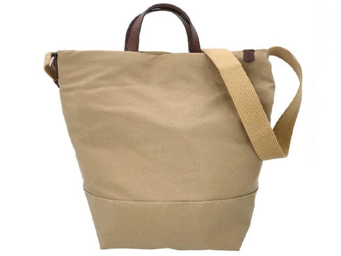 【豊岡鞄 アトリエヌウ NU28102 ベージュ】snap vegi(スナップベジ)トートショルダーバッグ