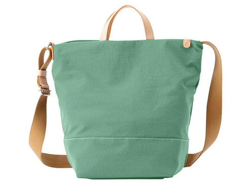 【豊岡鞄 アトリエヌウ NU28102 グリーン】snap vegi(スナップベジ)トートショルダーバッグ