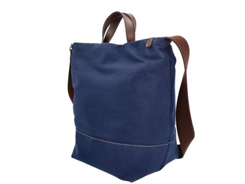 【豊岡鞄 アトリエヌウ NU28102 ネイビー】snap vegi(スナップベジ)トートショルダーバッグ