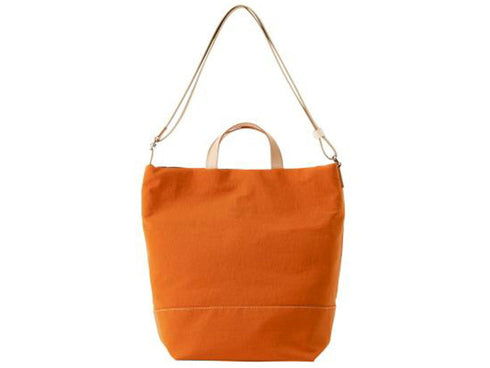 【豊岡鞄 アトリエヌウ NU28102 オレンジ】snap vegi(スナップベジ)トートショルダーバッグ