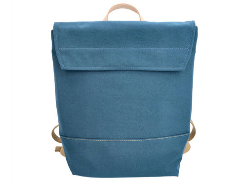 【豊岡鞄 アトリエヌウ NU28103 ブルー】snap vegi(スナップベジ)リュック