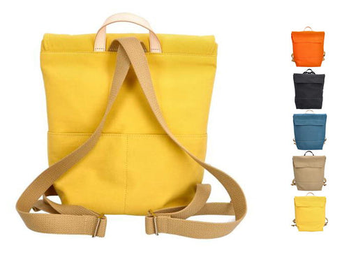 【豊岡鞄 アトリエヌウ NU28103 ブルー】snap vegi(スナップベジ)リュック