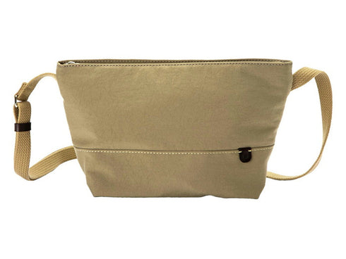 【豊岡鞄 アトリエヌウ NU28104 ベージュ】snap vegi(スナップベジ)サコッシュ