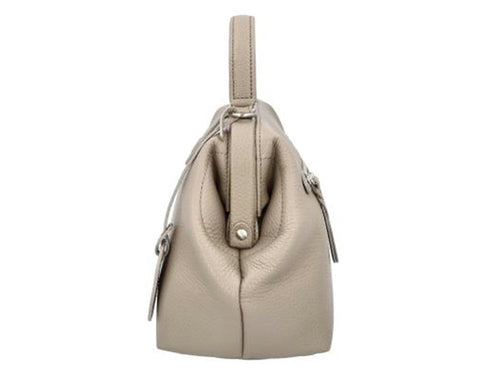 【豊岡鞄 アトリエヌウ NU63101 グレージュ】parcel mistミニダレスバッグ