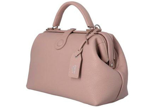 【豊岡鞄 アトリエヌウ NU63101 ピンクベージュ】parcel mistミニダレスバッグ