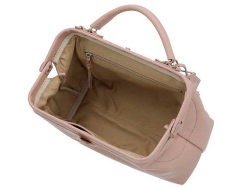 【豊岡鞄 アトリエヌウ NU63101 ピンクベージュ】parcel mistミニダレスバッグ