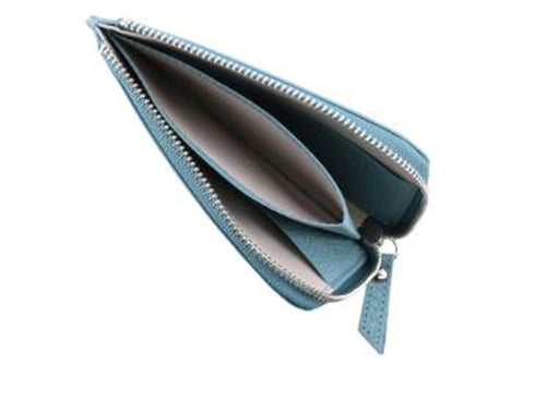 【豊岡財布 アトリエヌウ NU64102 ブルー】lim(リム)ミニウォレット