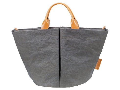 【豊岡鞄 つつむ S1800 グレー】TUTUMU Marche mini トートバッグ