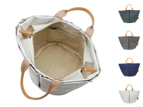 【豊岡鞄 つつむ S1800 グレー】TUTUMU Marche mini トートバッグ