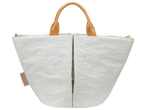 【豊岡鞄 つつむ S1800 ホワイト】TUTUMU Marche mini トートバッグ