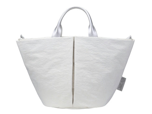 【豊岡鞄 つつむ S1805 ホワイトシルバー】TUTUMU Marche mini G/S トートバッグ