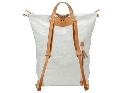 【豊岡鞄 つつむ S2100 ホワイト】TUTUMU books リュックサック