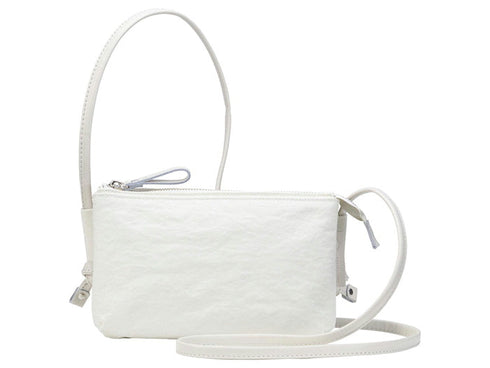 【豊岡鞄 つつむ S3100 ホワイト】TUTUMU お散歩WALLET ショルダーバッグ