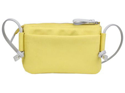 【豊岡鞄 つつむ S3101 レモン】TUTUMU スェードお散歩WALLET ショルダーバッグ