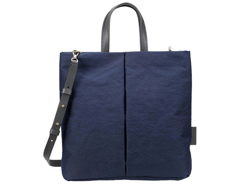 【豊岡鞄 つつむ S3400 ネイビー】TUTUMU Fly tote トートバッグ